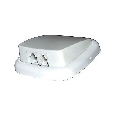 Telefonní zásuvka 2x RJ11 pod omítku 4FK 283 12.901/2 | Zboží Auto