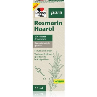 Doppelherz pure Rosmarin Haaroel vlasový olej pro posílení vlasů 50 ml – Hledejceny.cz