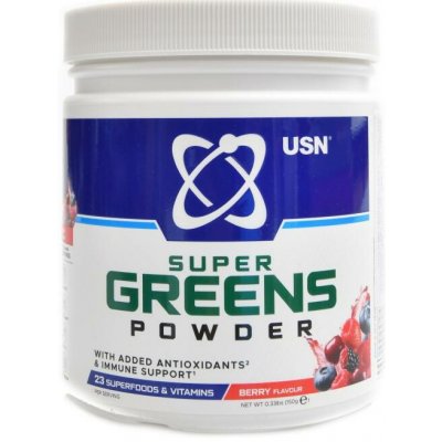 USN Super Greens Powder Berry 150 g – Hledejceny.cz
