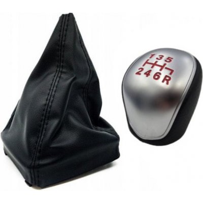 Protec Řadící páka s manžetou Ford Mondeo MK4 2007-2015 6st červená – Zboží Mobilmania