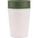 Rcup rCUP Cream and Green kelímek na kávu recyklovaný vodotěsný 227 ml