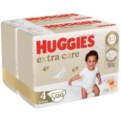Huggies Extra Care č.4 120ks