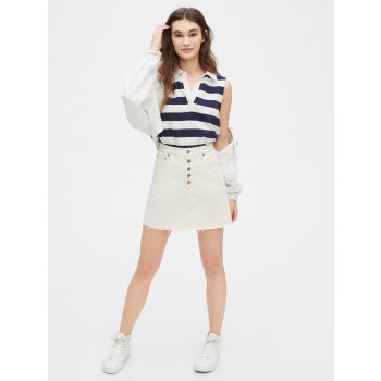 Gap sukně High Rise Denim Skirt