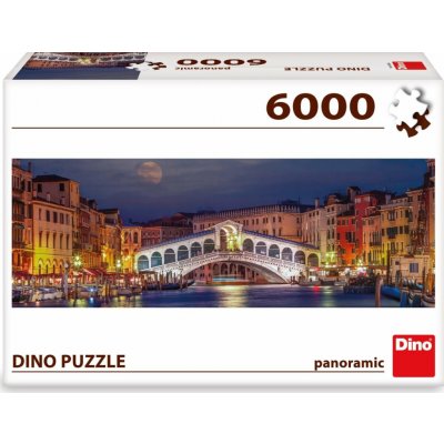 DINO Panoramatické Most Rialto 6000 dílků – Sleviste.cz