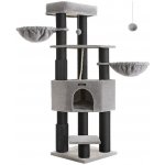 Feandrea Kočičí strom Onyx šedý 50 x 50 x 160 cm – Sleviste.cz