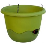 Nohel garden květináč MARETA závěsný samozavlažovací plastový 25x16 cm – HobbyKompas.cz