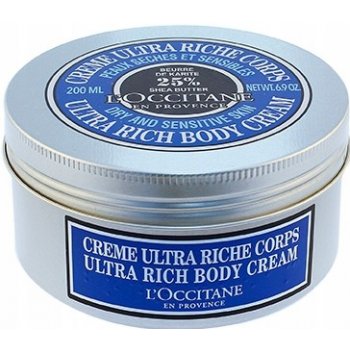 L´Occitane Karité tělový krém pro suchou až velmi suchou pokožku (Body Ultra Rich Cream) 200 ml