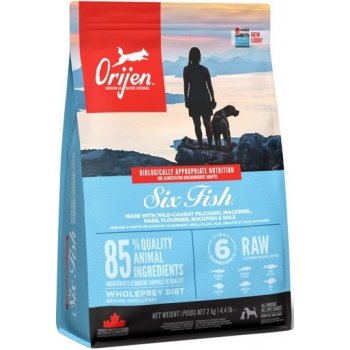 Orijen Adult 6 Fish Dog 2 kg