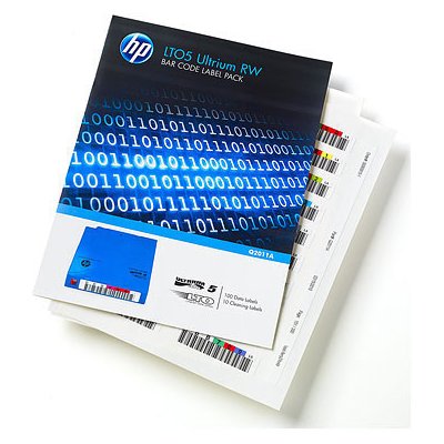 Sada štítků s čárovými kódy pro kazety HP LTO5 Ultrium RW – Zboží Mobilmania