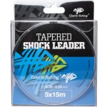 Giants fishing Ujímaný šokový Tapered Shock Leader 5 x 15 m / 0,35 - 0,65 mm – Zboží Mobilmania