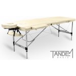 Tadem Basic ALU-2 Skládací masážní stůl krémová 195 x 70 cm 3,5 kg – Zboží Mobilmania