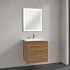 Koupelnový nábytek Villeroy & Boch Finero umyvadlo se skříňkou a zrcadlem 65 cm dub S00301RHR1