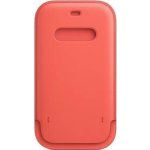 Apple iPhone 12 mini Leather Sleeve with MagSafe Pink Citrus MHMN3ZM/A – Zboží Mobilmania