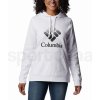 Dámská mikina Columbia Trek Graphic Hoodie W 1959881102 white/black csc stacked logo