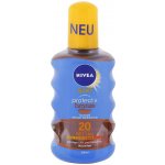 Nivea Sun Protect & Bronze olej na opalování spray podporující zhnědnutí SPF20 200 ml – Hledejceny.cz