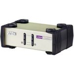 Aten CS-82U KVM přepínač 2-port KVM PS/2+USB, 1.2m kabely – Zboží Živě