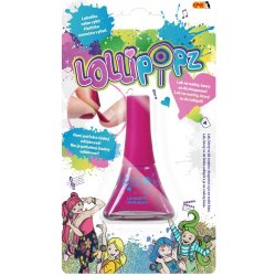 EP line Lukky Lak na nehty Lollipopz dětský Fuchsiový slupovací 5,5ml na kartě t11179