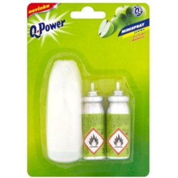 Q Power minispray jablko 2x15 ml