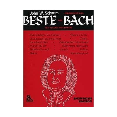 Das Beste Von Johann Sebastian Bach pro klavír 738315 – Hledejceny.cz