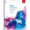 Noty a zpěvník Flute Exam Pieces 2022-2025 Grade 2 vybrané skladby pro příčnou flétnu a klavír