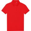 Dámská Trička B&C My Eco Polo 65/35 women červená pop tomato