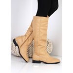 Lemon tree kozačky F2111BE béžové – Zboží Mobilmania