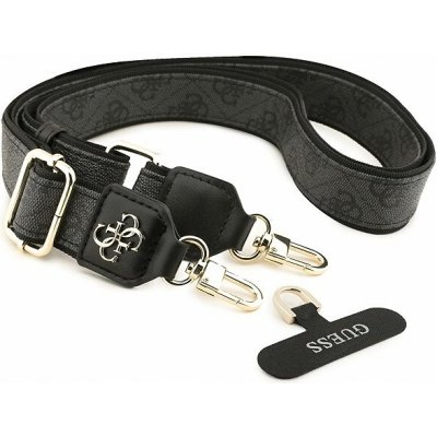Popruh Guess Crossbody PU 4G Metal Logo Black 142340 – Zboží Živě