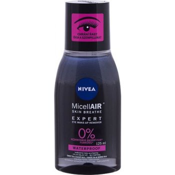 Nivea MicellAIR Expert Eye Make up Remover odličovač na oči dvoufázový 125 ml