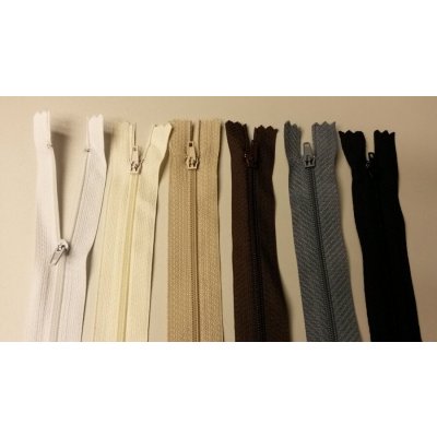 Bytema Zip spirálový 3mm, nedělitelný, délka 35cm hnědý 302 – Zboží Mobilmania