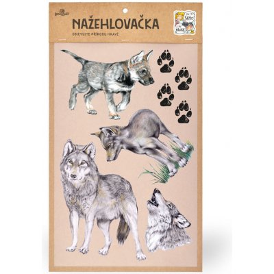 Lesní svět Nažehlovačka L 022 - Vlci – Zboží Mobilmania