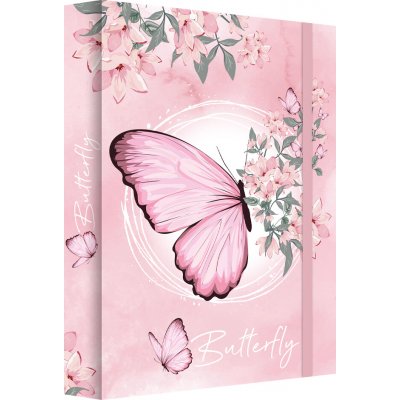 Junior Box na sešity A4 Jumbo MAX S9 Butterfly – Zboží Dáma