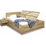BedWorld Justina s úložným prostorem masiv Dub – Sleviste.cz