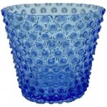 Váza, Svícen, Květináč, Mísa 16cm - Hobnail – Ananas – sv. modrá – Hledejceny.cz