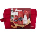 Old Spice Captain sprchový gel a šampon 2 v 1 250 ml + balzám po holení 100 ml + deostick 50 ml + kosmetická taška dárková sada – Sleviste.cz