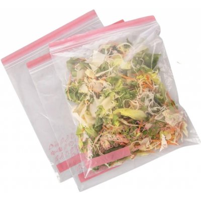 Orion Sáčky na zip 25ks, do mrazáku i letadla XL - 34x27, růžové – Zboží Dáma