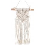 Výprodej - Drhaná dekorace macrame k zavěšení - režná sv. Varianta: 1 režná světlá, Balení: 1 ks – Zboží Dáma