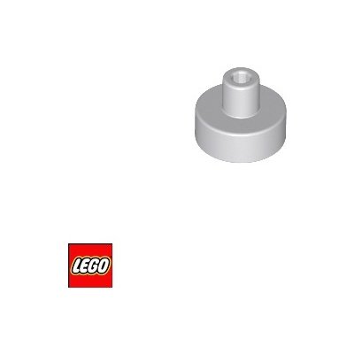 LEGO® 31561 - 20482 Kruhová Dlaždice 1x1 s Tyčinkou Světle-Šedá – Zboží Mobilmania