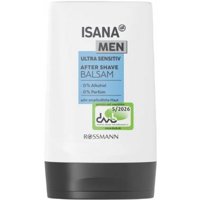 Isana Men Ultra sensitive balzám po holení 100 ml – Sleviste.cz