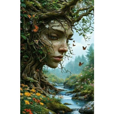 NORIMPEX Diamantové malování Matka Země 30 x 40 cm – Hledejceny.cz