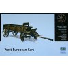 Sběratelský model West European Cart Master Box MB3562 1:35