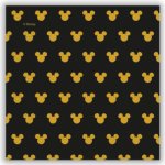 Procos Papírové ubrousky Mickey Gold 33x33cm 20ks – Hledejceny.cz