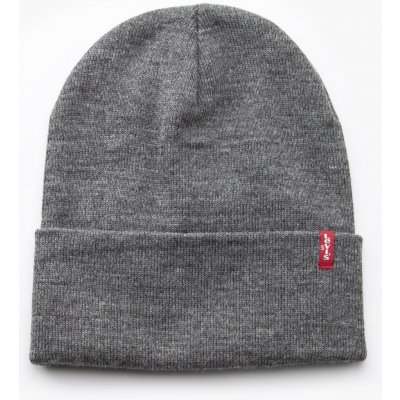 Levi's Red Batwing Beanie Zimní čepice 77138-0888 Šedá – Zboží Mobilmania