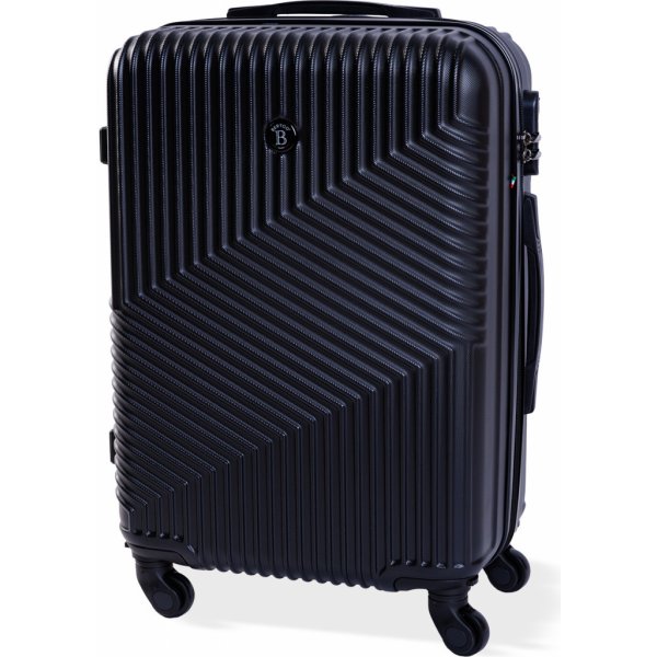 Cestovní kufr BERTOO Milano černá 75x49x29 cm