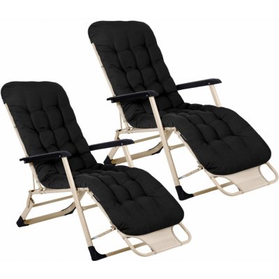 Sofotel 286400 s polštářkem ChillWell 2 ks černé – Sleviste.cz