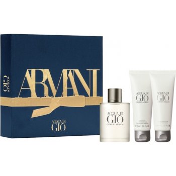 Giorgio Armani Acqua di Gio Pour Homme EDT 50 ml + balzám po holení 75 ml + sprchový gel 75 ml dárková sada