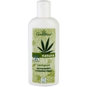 Cannaderm Natura šampon mastné a normální vlasy 200 ml