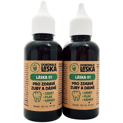 LÁSKA 01 Pro zdravé zuby a dásně psů 100 ml – Zboží Dáma