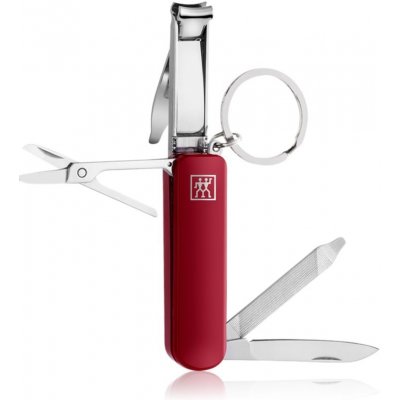 Zwilling Beauty Multifunkční manikúrní přívěšek Inox 6 cm červený 42450-003 – Zboží Dáma