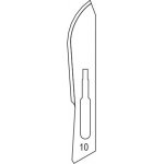 BIO NAILS Čepelky SURGEON č. 10 1 ks – Sleviste.cz