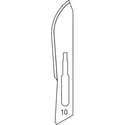 BIO NAILS Čepelky SURGEON č. 10 1 ks – Sleviste.cz